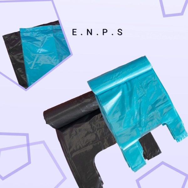 کیسه زباله دسته دار | یکی از محصولات تولید شده توسط الکترو نوین پلاست